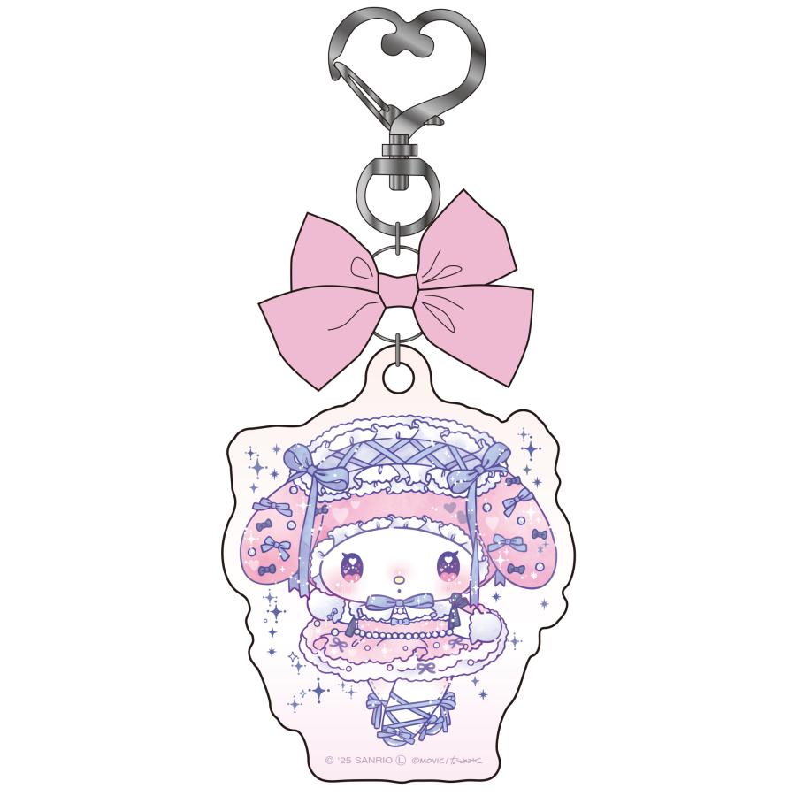 50th Anniversary DOLLY MIX Ribbon Acrylic Keychain - My Melody