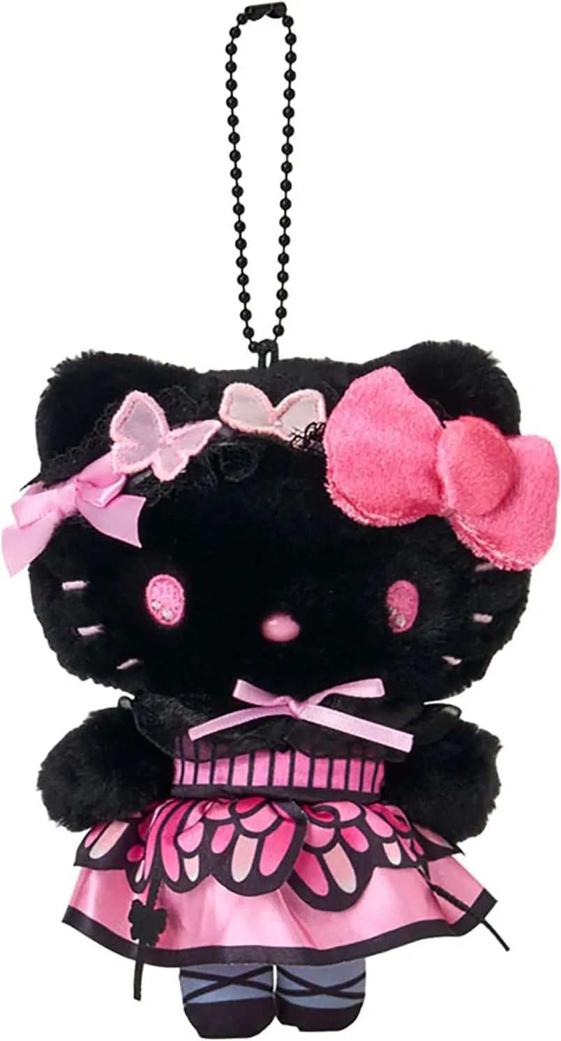 Hello Kitty Butterfly Mascot Holder Black for Ages 6 and Up by Sanrio