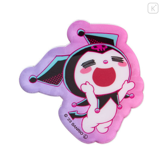 T&S Factory Kuromi&S Pretty Journey Acrylic Sticker Japan H5.3Xw5Xd0.3Cm Sr-5541659Wa