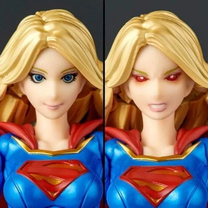 Kaiyodo Revoltech Amazing Yamaguchi Supergirl DC Heroes Figure