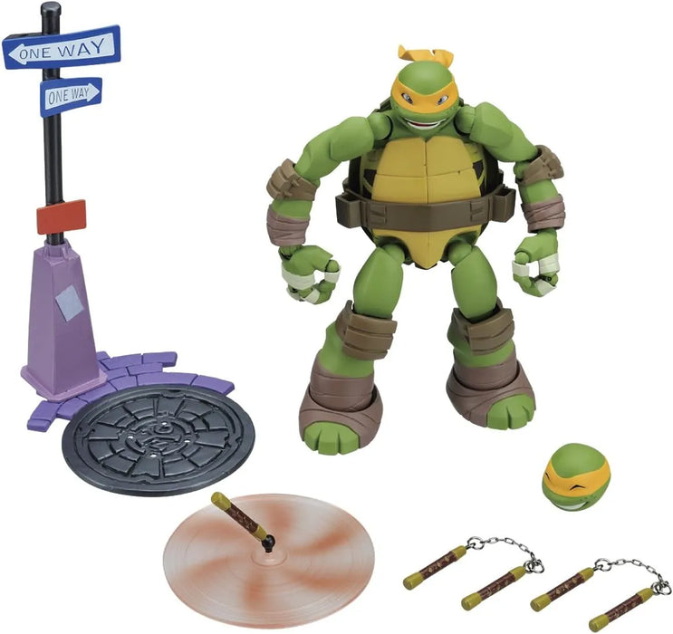 Kaiyodo Revoltech Mutant Ninja Turtles Michelangelo 120mm Figure