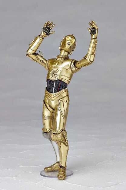 Kaiyodo Star Wars Revoltech C-3PO Action Figure ABS PVC Painted