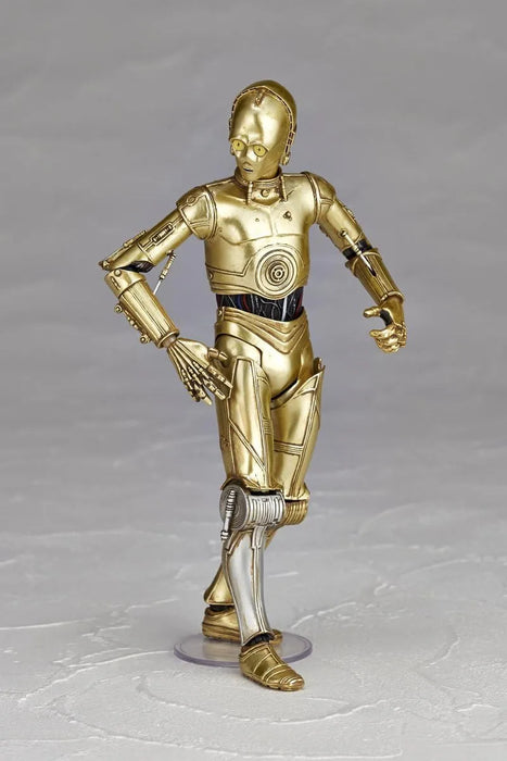 Kaiyodo Star Wars Revoltech C-3PO Action Figure ABS PVC Painted
