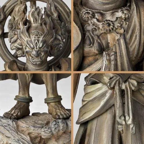 Kaiyodo Takeya Revoltech Ashura Action Figure Wooden Version