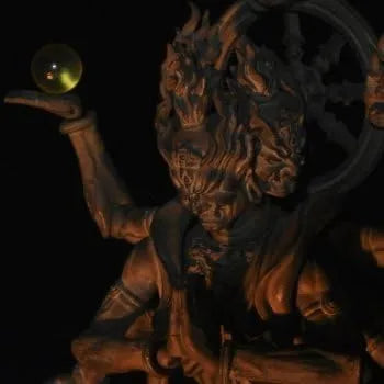 Kaiyodo Takeya Revoltech Ashura Action Figure Wooden Version