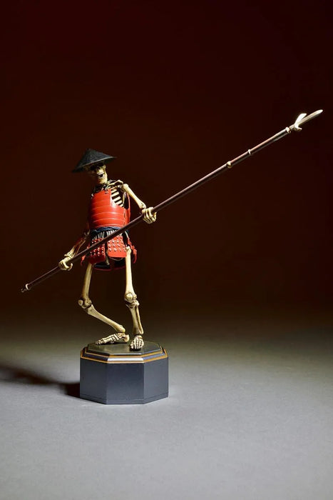 Kaiyodo Takeya Skeleton Warrior Painted PVC ABS Figure 150mm