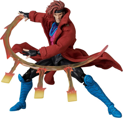 MEDICOM TOY MAFEX No 287 Gambit Comic Variant Version Action Figure 6.3 Inches