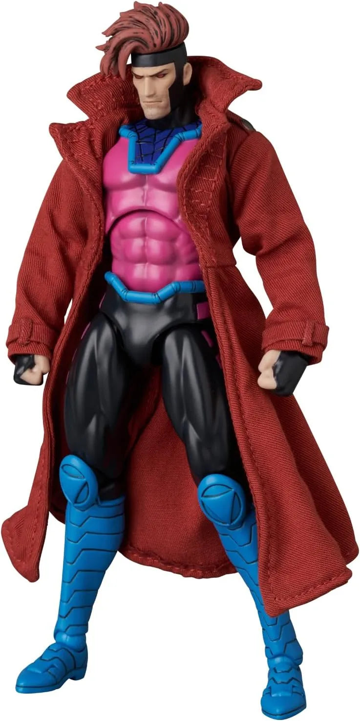 MEDICOM TOY MAFEX No 287 Gambit Comic Variant Version Action Figure 6.3 Inches