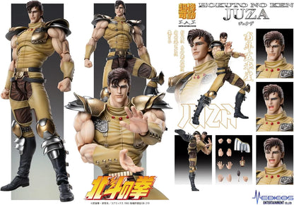 Medicos Entertainment Super Action Figure Fist of the North Star Juza 7.1 Inch PVC ABS POM Model