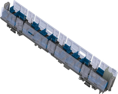 Plum PP199 Semi-Cross Sheet Interior Set A Blue Unpainted Kit