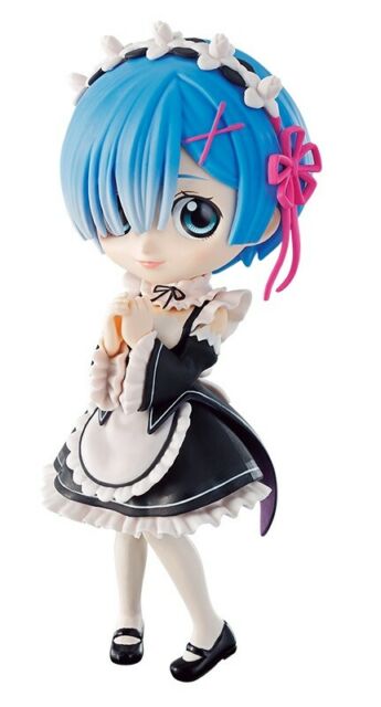 Banpresto Rem Figure from Re:Zero - Q Posket Normal Color Version- Japan Figure Store - #1 Bring To You The Best Japanese Goods