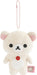 San-X Rilakkuma Mochi Hanging Plush Toy Plushie - Korilakkuma
 - 4974413889124