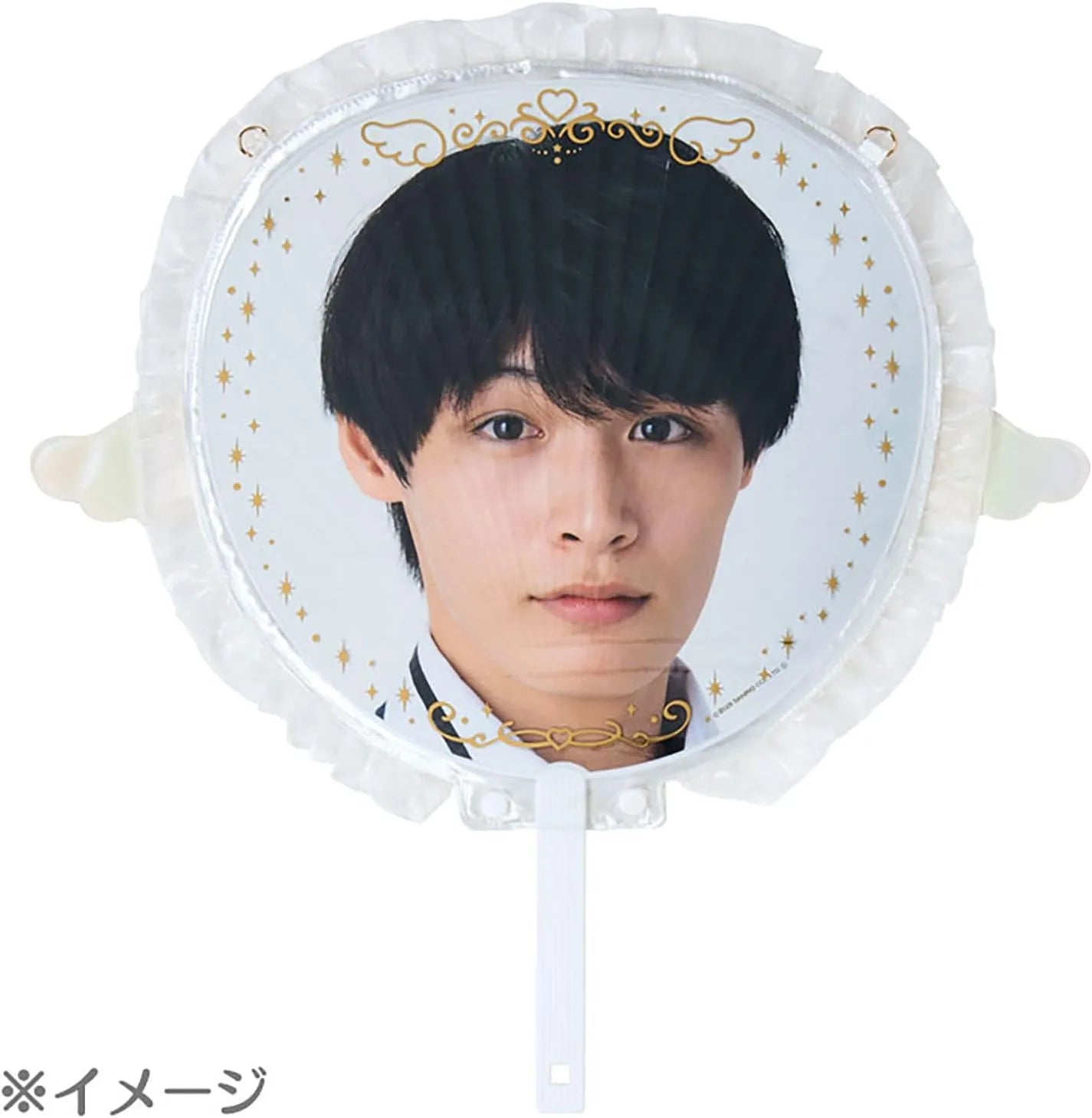 Sanrio Uchiwa Case Enjoy Idol Pure White Angel Sanrio Characters Accessory