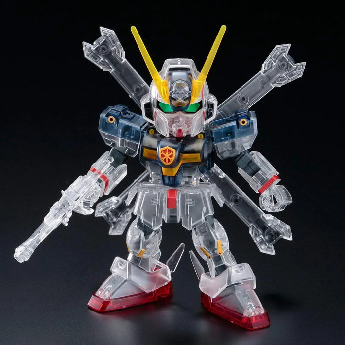 SD Gundam Cross Silhouette Crossbone Gundam X1 Clear Color Plastic Model by BANDAI