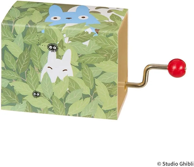 Sekiguchi My Neighbor Totoro Hand Winding Music Box Leaf Design