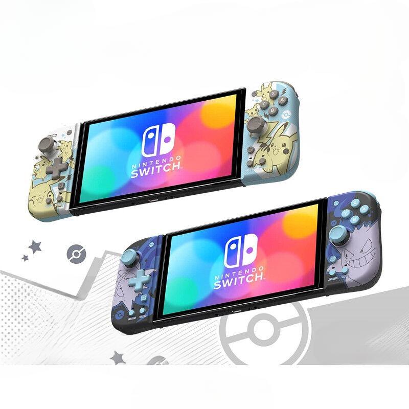 Hori Nintendo Switch Pocket Monster Grip Controller w/Rapid Fire & Hold Fit Pikachu & Mimikyu- Japan Figure Store - #1 Bring To You The Best Japanese Goods