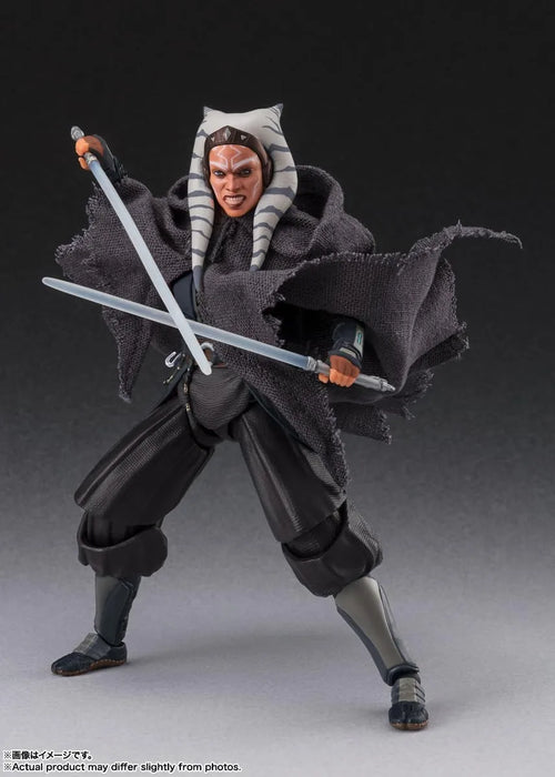 Tamashii Nations Asoka Tano Star Wars Action Figure PVC ABS