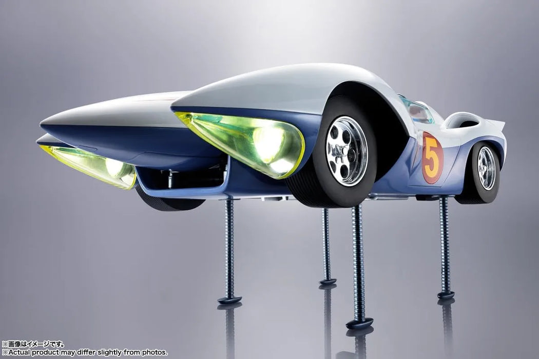 Tamashii Nations Chogokin Mach GoGo Die Cast PVC ABS Figure 10.6in