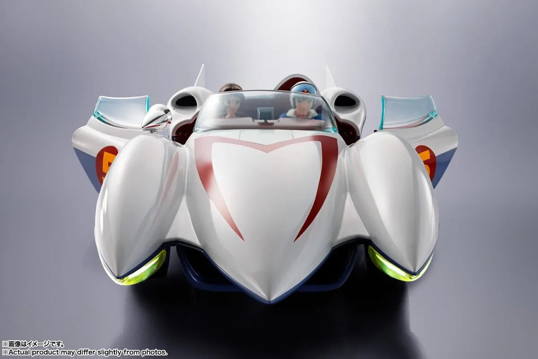 Tamashii Nations Chogokin Mach GoGo Die Cast PVC ABS Figure 10.6in