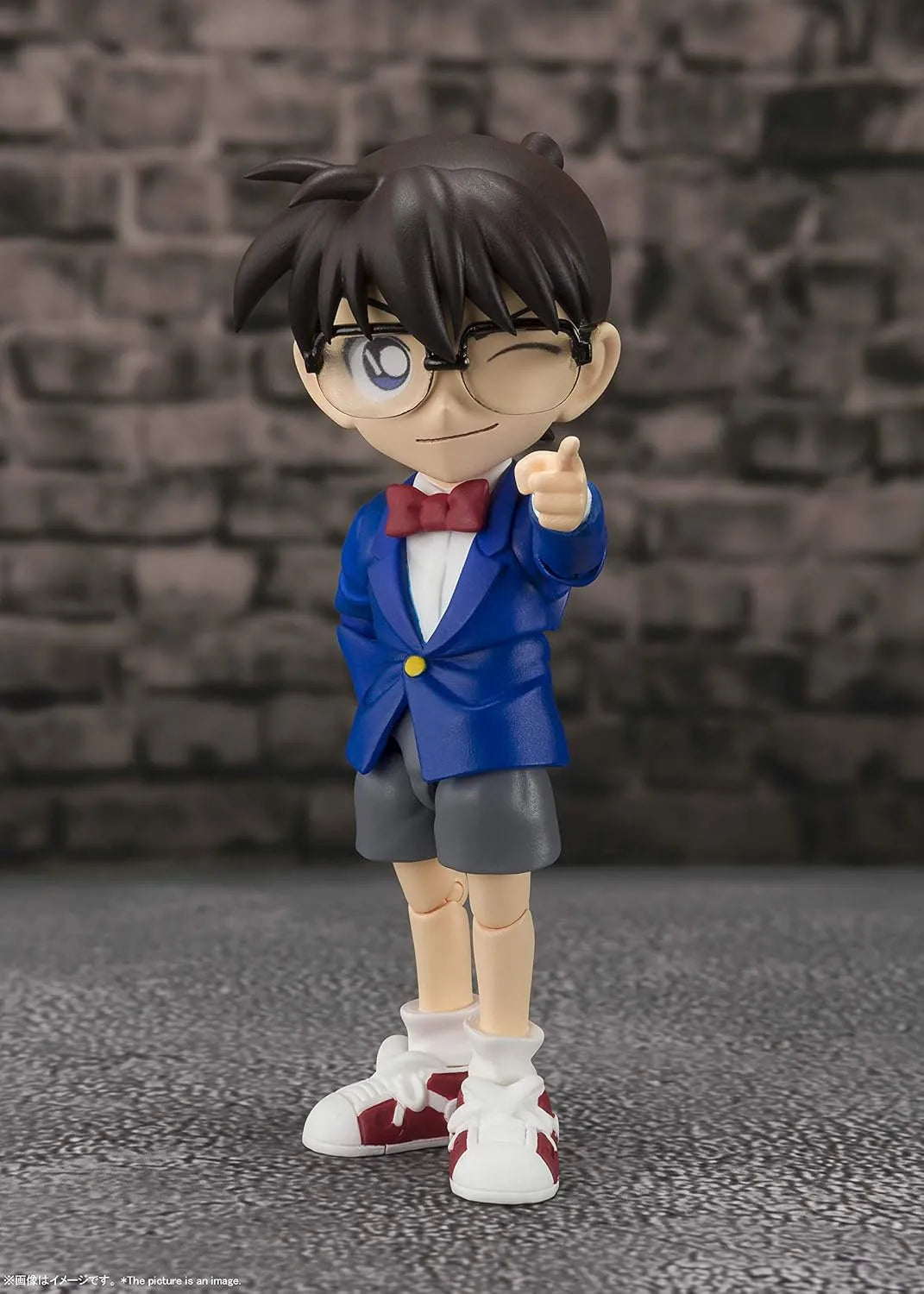 Tamashii Nations Detective Conan Edogawa Chase Version PVC Figure