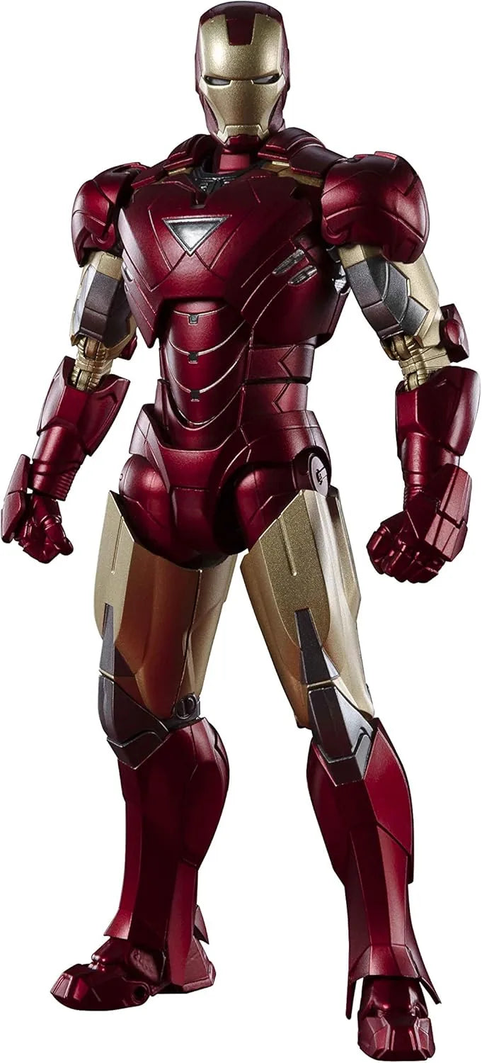 Tamashii Nations Iron Man Mark 6 Battle Damage Edition Figure PVC