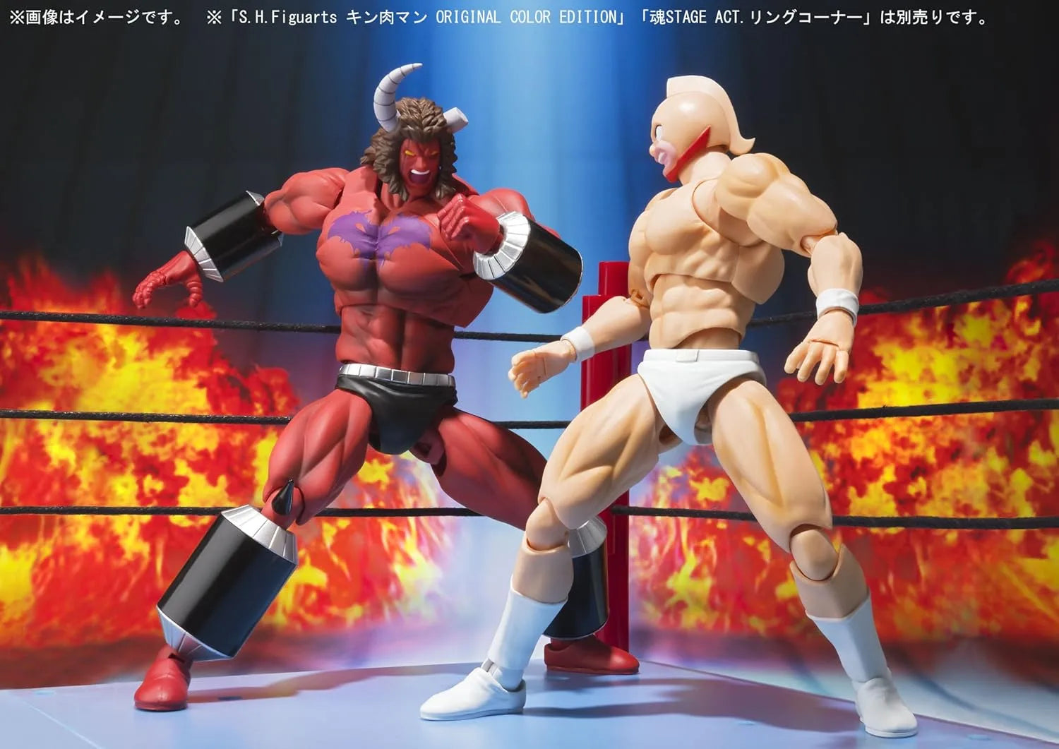 Tamashii Nations Kinnikuman Buffaloman 10 Million Power Figure PVC