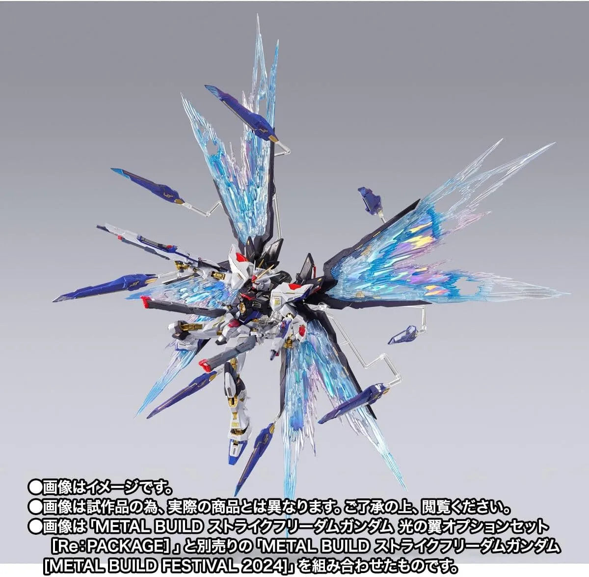 Tamashii Nations Metal Build Strike Freedom Gundam Light Wing Set