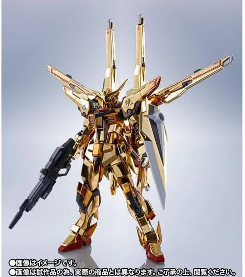 Tamashii Nations Metal Robot Spirits Akatsuki SEED Freedom Ver PVC Die Cast