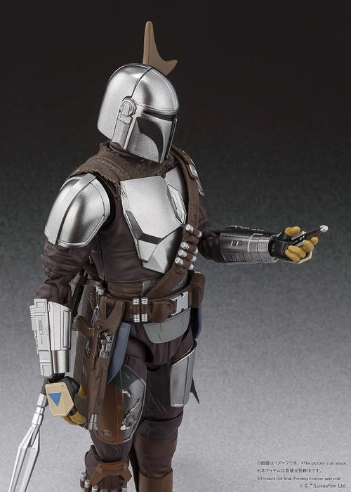 Tamashii Nations S.H. Figuarts Star Wars Mandalorian Beskar Armor Figure 6in