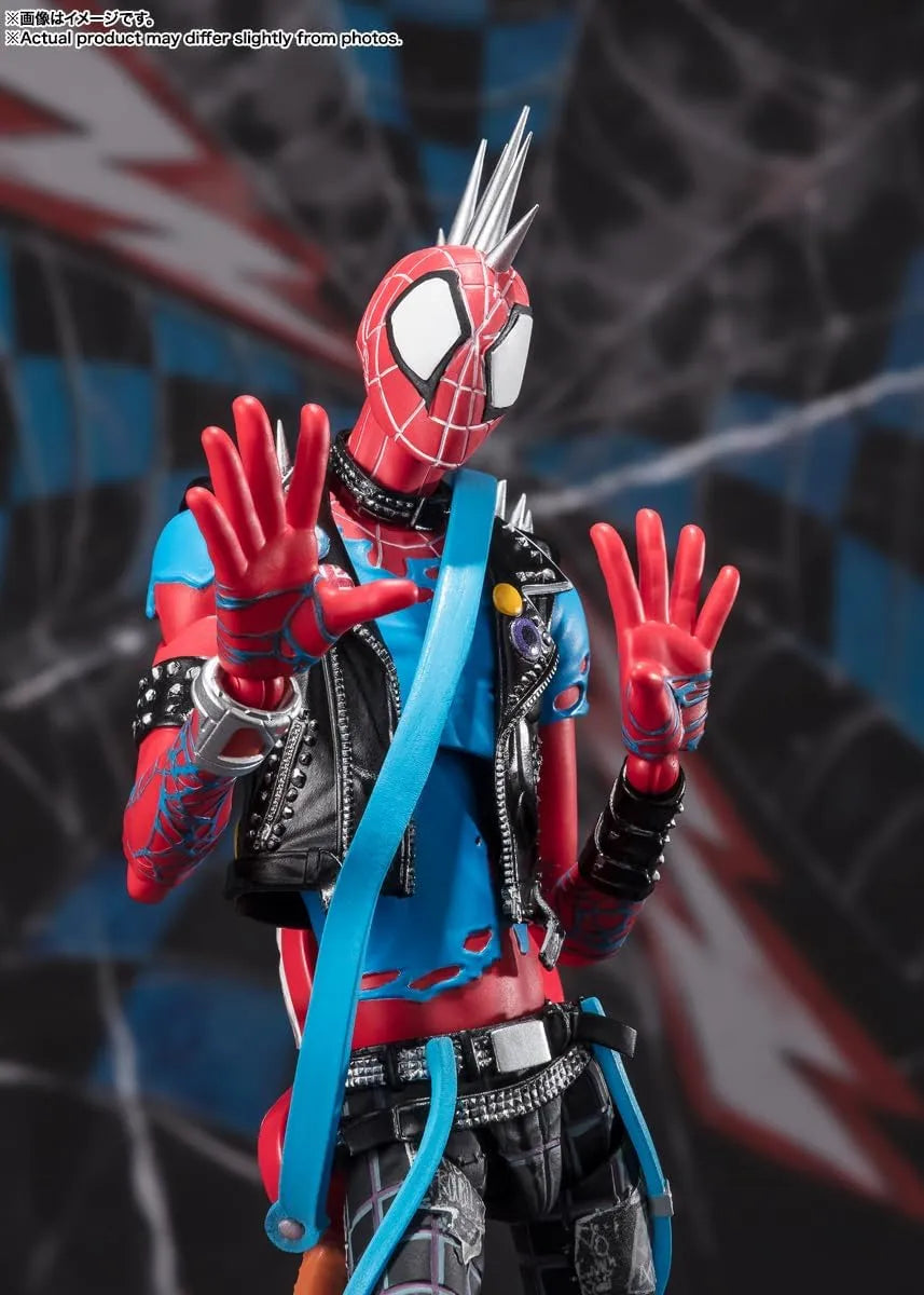 Tamashii Nations Spider-Punk Figure 6.9 Inch PVC ABS Pre-painted