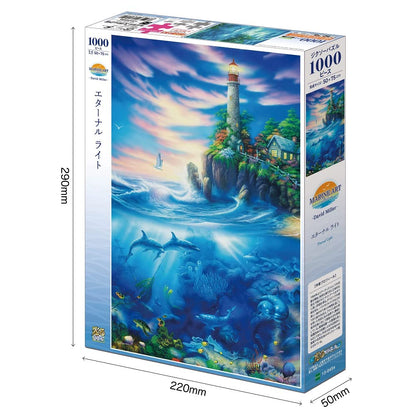 EPOCH 13-045S Jigsaw Puzzle Eternal Light Lighthouse David Miller Glow In The Dark 1000 Pieces- Japan Figure Store - #1 Bring To You The Best Japanese Goods