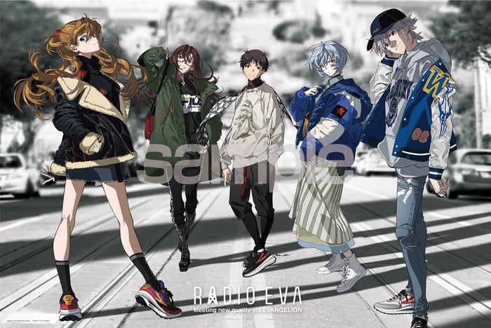 1000 Piece Jigsaw Puzzle Evangelion Radio Eva Illustration 07 West Coast (50 X 75 Cm)- Japan Figure Store - #1 Bring To You The Best Japanese Goods