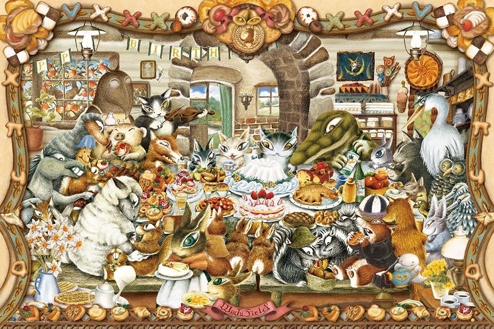 YANOMAN - 10-1426 Jigsaw Puzzle Wachifield Dayan'S Sweets Party - 1000 Pieces- Japan Figure Store - #1 Bring To You The Best Japanese Goods