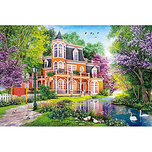 APPLEONE 1000-864 Jigsaw Puzzle Welcome To The Oakwood House By Dominic Davison 1000 Pieces- Japan Figure Store - #1 Bring To You The Best Japanese Goods