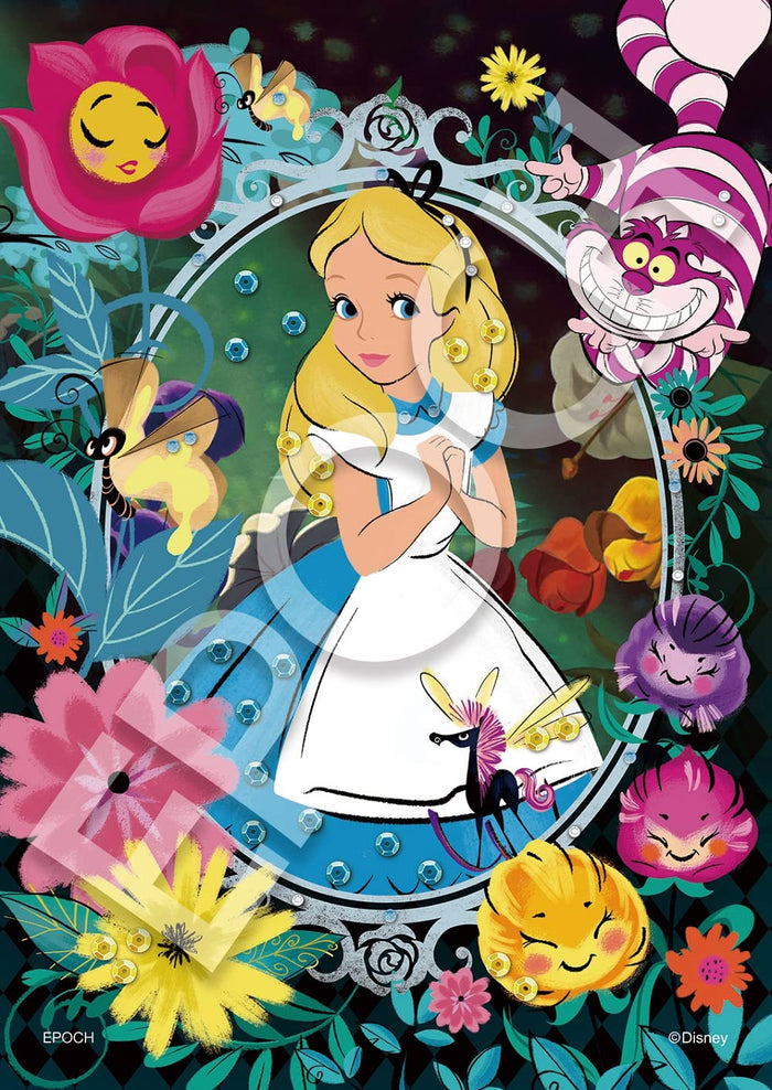 EPOCH 72-032 Jigsaw Puzzle Disney Alice In Wonderland Botanical Alice Decoration Puzzle 108 Pieces- Japan Figure Store - #1 Bring To You The Best Japanese Goods