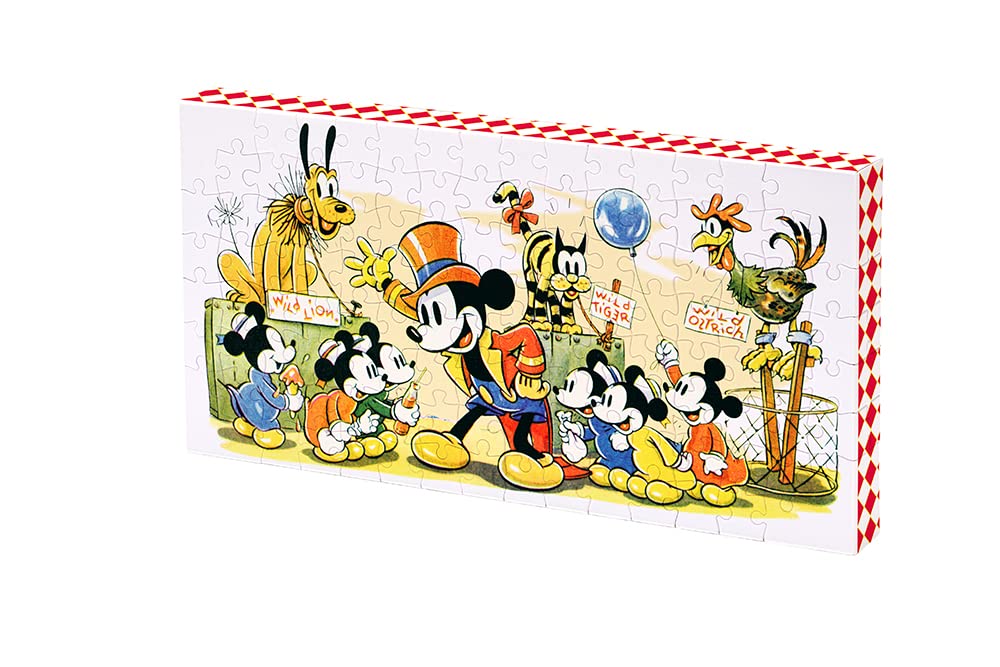 120 Piece Jigsaw Puzzle Disney Retro Circus [Canvas Puzzle]- Japan Figure Store - #1 Bring To You The Best Japanese Goods