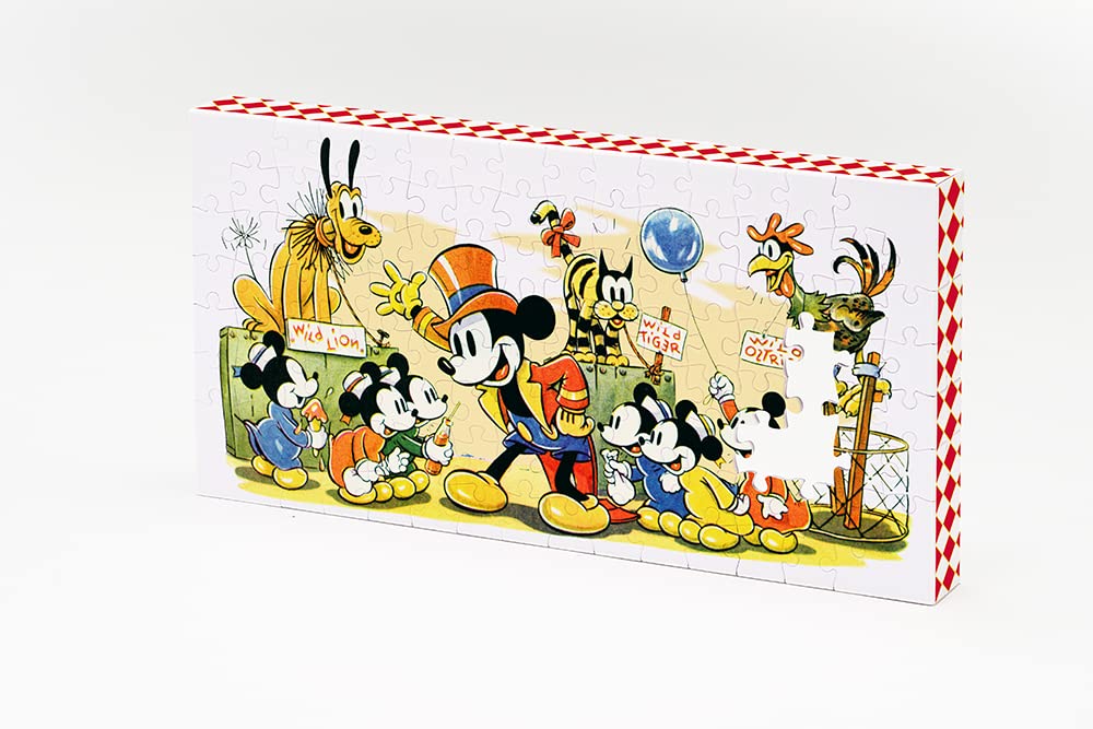 120 Piece Jigsaw Puzzle Disney Retro Circus [Canvas Puzzle]- Japan Figure Store - #1 Bring To You The Best Japanese Goods