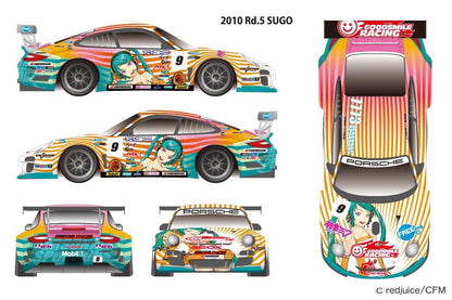 Fujimi Model 1/24 No.1 Porsche 911Gt3R Hatsune Miku Japan Xgsr Porsche Rd.5 Spec- Japan Figure Store - #1 Bring To You The Best Japanese Goods