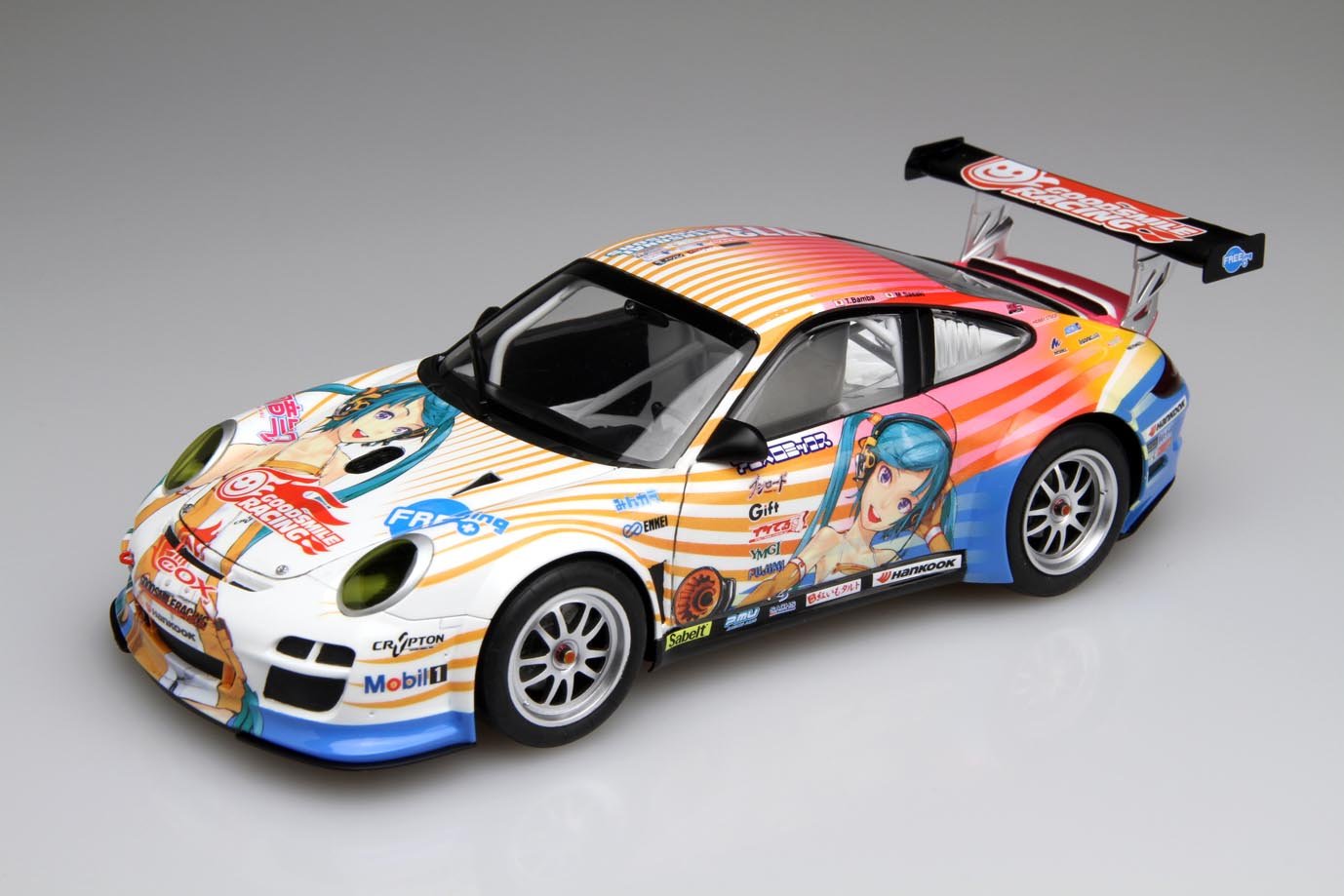 Fujimi Model 1/24 No.1 Porsche 911Gt3R Hatsune Miku Japan Xgsr Porsche Rd.5 Spec- Japan Figure Store - #1 Bring To You The Best Japanese Goods