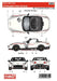 Studio27 St27 Dc1141 Roadster Dress Up Decal For Tamiya 1/24 Car Model Decal- Japan Figure Store - #1 Bring To You The Best Japanese Goods