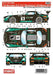 Studio27 St27 Dc1069 Mercedes Sls Gt3 Blackfalcon 19 Monza 2014 Decal 1/24 Scale Car Decal- Japan Figure Store - #1 Bring To You The Best Japanese Goods