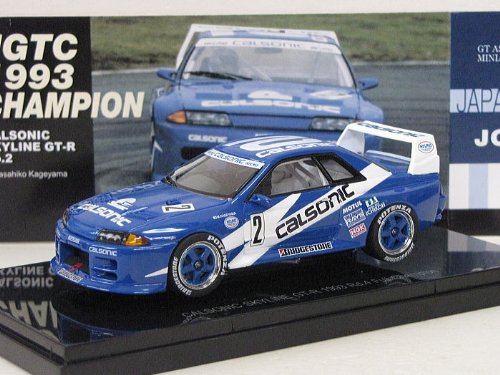 EBBRO 44646 Calsonic Skyline Gt-R R32 1993 Rd.4 Fuji Champion 1/43 Scale- Japan Figure Store - #1 Bring To You The Best Japanese Goods