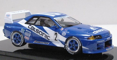 EBBRO 44646 Calsonic Skyline Gt-R R32 1993 Rd.4 Fuji Champion 1/43 Scale- Japan Figure Store - #1 Bring To You The Best Japanese Goods