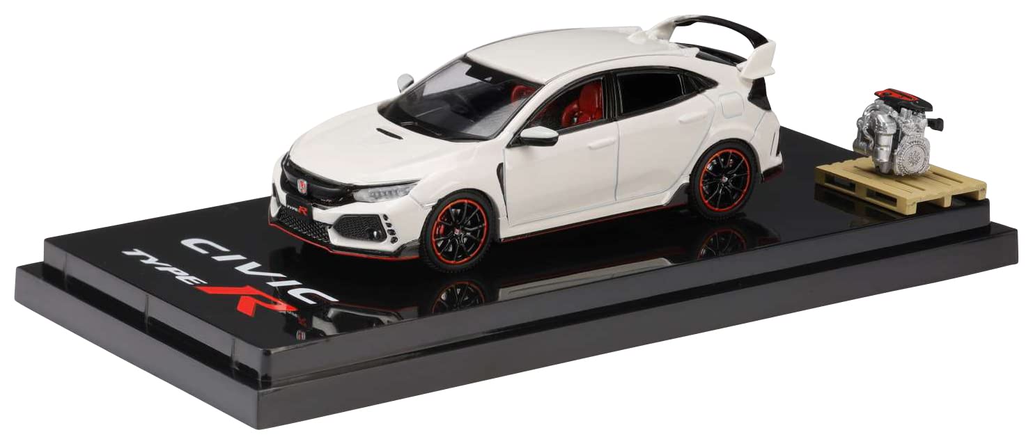 1/64 Honda Civic Type R FK8 2017 Championship White Hobby Japan- Japan Figure Store - #1 Bring To You The Best Japanese Goods