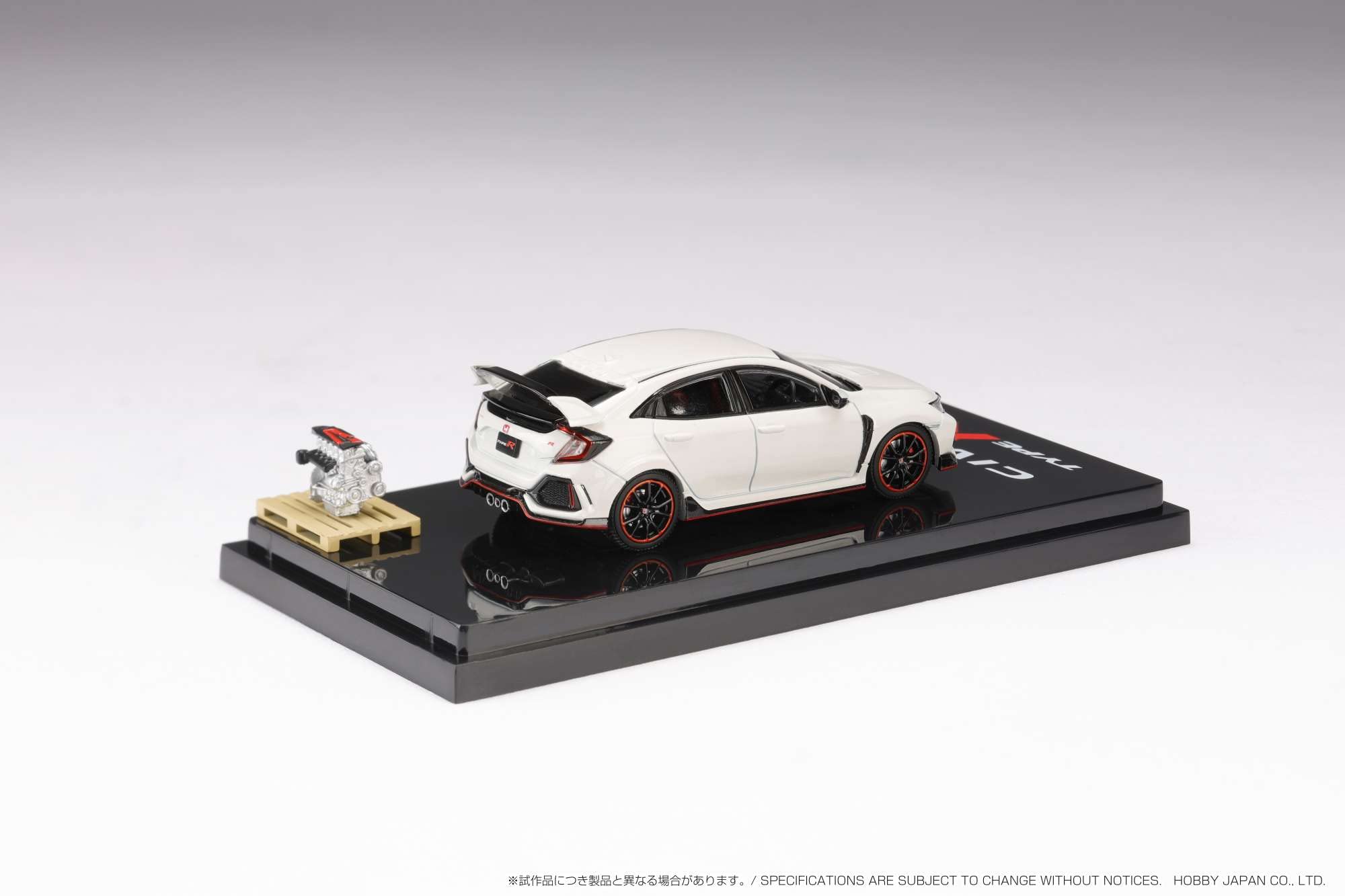 1/64 Honda Civic Type R FK8 2017 Championship White Hobby Japan- Japan Figure Store - #1 Bring To You The Best Japanese Goods