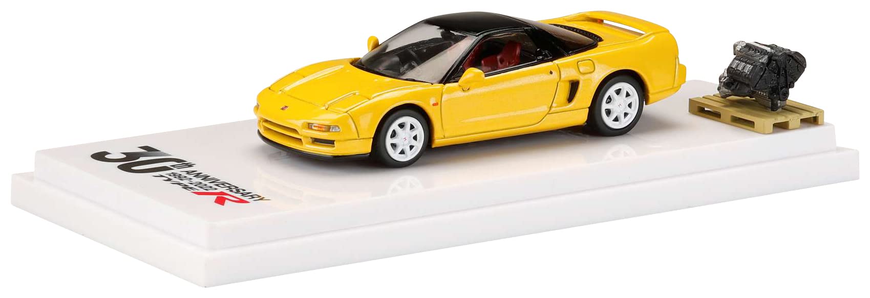1/64 Hobby Japan Honda NSX (NA1) Type R 1994 Indy Yellow Pearl- Japan Figure Store - #1 Bring To You The Best Japanese Goods