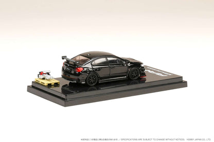 1/64 Hobby Japan Subaru WRX STI RA-R Optional Car Black Silica- Japan Figure Store - #1 Bring To You The Best Japanese Goods