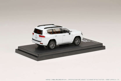 1/64 Hobby Japan Toyota Land Cruiser (Ja300W) Zx White Pearl/Beige- Japan Figure Store - #1 Bring To You The Best Japanese Goods