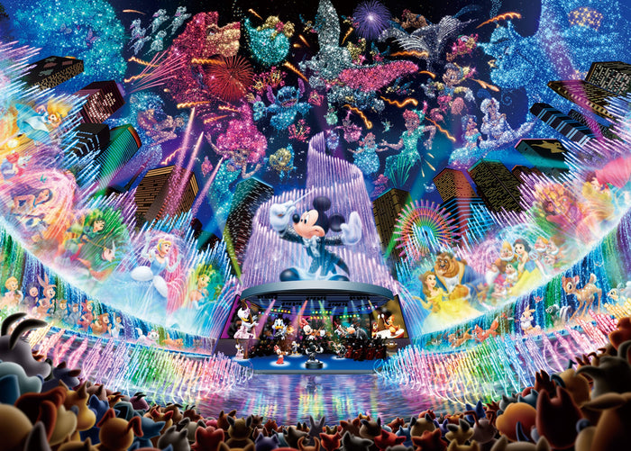 2000 Piece Tenyo Disney Water Dream Concert Jigsaw Puzzle 73X102Cm- Japan Figure Store - #1 Bring To You The Best Japanese Goods