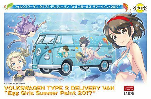 1/24 Volkswagen Type 2 Delivery Van 'egg Girls Summer Paint 2017' Model Kit